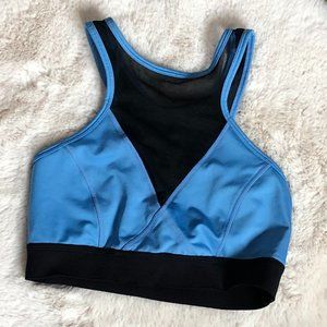 Z by Zella Blue Mesh Sports Bra